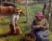 卡米耶 毕沙罗 : Cowherd